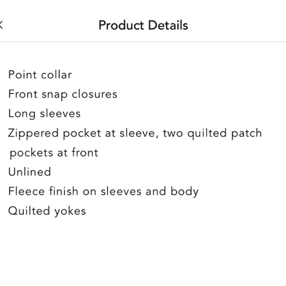 Rails Peyton Quilted Fleece Jacket  Olive Green Sherpa Jacket Sz Small - Picture 8 of 16